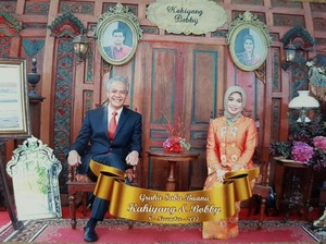 Doakan Kahiyang-Bobby, Ganjar: Jadi Pasangan Asoy