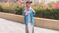 Kali ini, Ayana sedang jalan-jalan Sunway Pyramid. Inilah pusat perbelanjaan di Subang Jaya, Selangor, Malaysia (@xolovelyayana/Instagram)