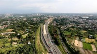 Begini penampakan salah satu ruas Tol Bogor-Ciawi-Sukabumi (Bocimi) yang sempat mangkrak. Dok. Waskita Toll Road.
