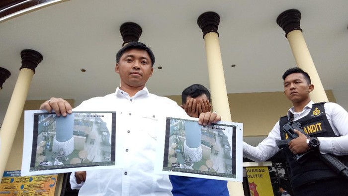 Aksinya Terekam CCTV, Pencuri ini Diringkus