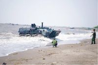 Melihat Pelatihan BTR-4M Korps Marinir TNI AL