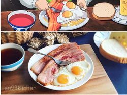 Ketika Animasi Makanan di Studio Ghibli Disulap Jadi Nyata