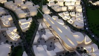 Kawasan Walini akan dibangun hunian dan pusat bisnis yang terintegrasi dengan stasiun mengadopsi konsep Transit Oriented Development (TOD). Hotel hingga pertokoan juga akan dibangun di kawasan ini.