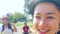 Lahir di Melbourne, Gronya Somerville punya darah Asia dari sang ayah. Foto: Instagram/gronyasomerville