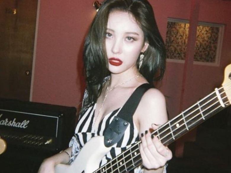 Sunmi Jawab Rumor soal Operasi Payudara (Foto: Instagram @miyayeah)