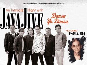 Konser Personal Java Jive Kolaborasi dengan Fariz RM