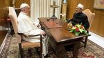 Foto: Begini Pertemuan Imam Besar Al-Azhar dan Paus Fransiskus