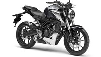 Honda CB125R dan CB300R dilengkapi dengan suspensi depan terbalik (up side down/USD) dan swing-arm satu sisi yang bisa diatur untuk preload bagian belakang. Selain itu, keduanya menghadirkan fitur ABS dengan IMU (Inertial Measurement Unit), serta sistem pencahayaan LED. Foto: Honda