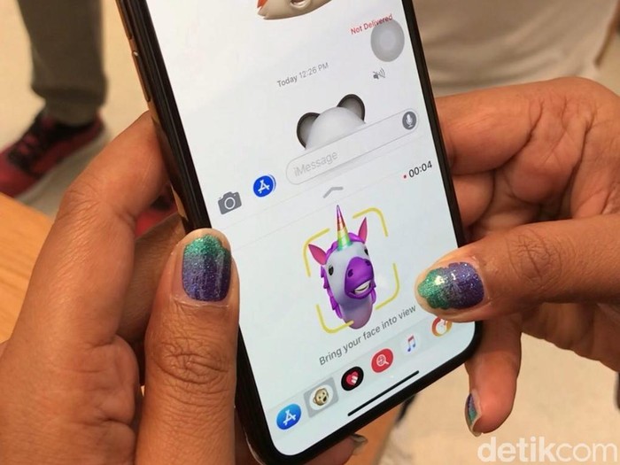 Animoji Apple. Foto: Adi Fida Rahman/detikINET Animoji Apple. Foto: Adi Fida Rahman/detikINET