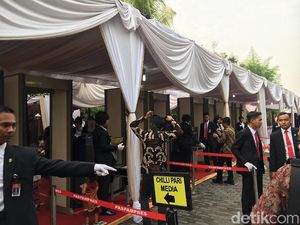 Melihat Pengamanan Berlapis di Pernikahan Kahiyang