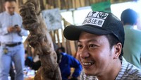 Pasar ini digagas oleh seorang pengusaha muda Hanoi, Dinh Thang di bulan Februari 2017 lalu (AFP)