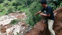 Bangunan Sarang Walet di Sukabumi Ambruk Diterjang Longsor