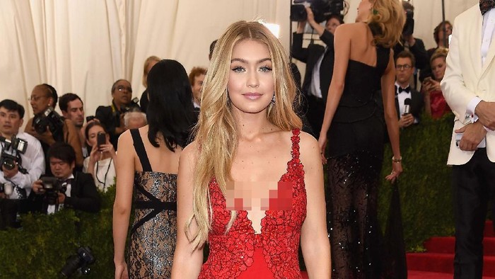 Gigi Hadid, salah satu selebirit pemilik bokong indah. (Foto: Getty Images) Gigi Hadid, salah satu selebirit pemilik bokong indah. (Foto: Getty Images)