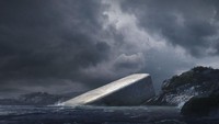 Restoran bawah laut pertama di Eropa dinamai Under. Dari luar restoran di selatan Norwegia ini nampak seperti bongkahan batu yang setengah bagiannya terendam air. Foto: Snohetta
