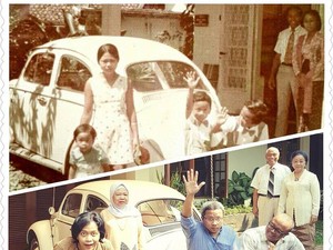 Cerita di Balik Foto Viral Keluarga Beetle 1974 dan 2017