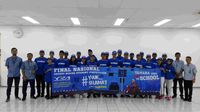 Kunjungan pabrik Yamaha di Pulogadung Jakarta Timur (Foto: dok Yamaha Indonesia)