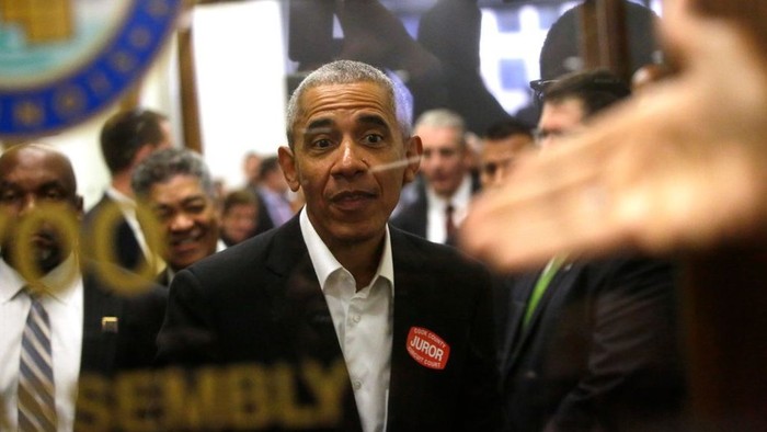 Obama Datang ke Pengadilan Untuk Menjadi Juri, Tapi Disuruh Pulang
