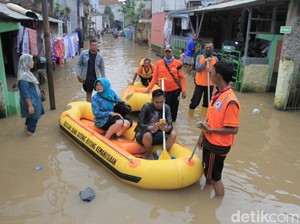 Banjir Meluas di Kabupaten Bandung, BPBD Tambah Tempat Ngungsi