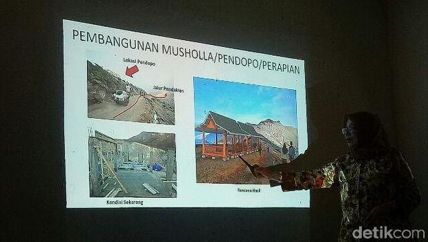 Meski Diprotes, Pembangunan Infrastruktur Kawah Ijen Tetap Berjalan