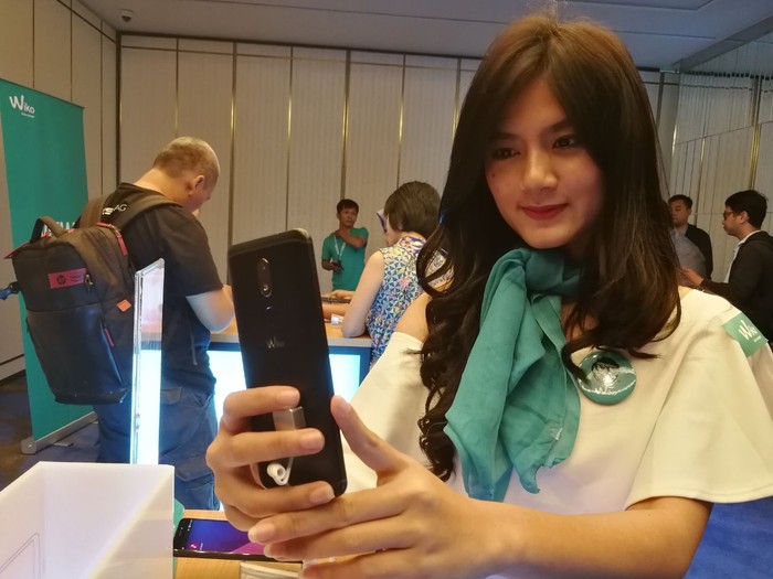 Ponsel baru Wiko. (Muhammad Alif Goenawan/detikINET) Ponsel baru Wiko. (Muhammad Alif Goenawan/detikINET)