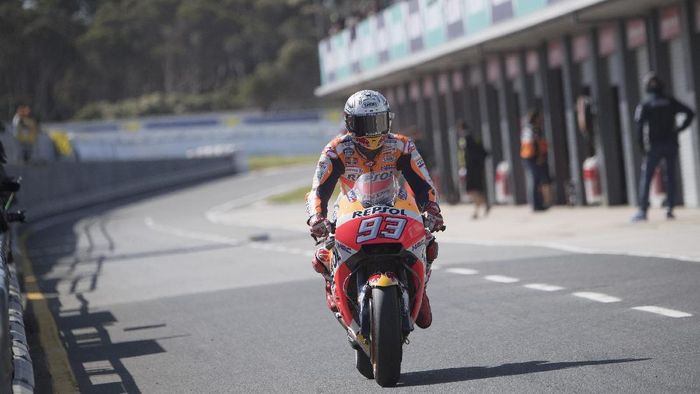 Pebalap Honda, Marc Marquez (Foto: Mirco Lazzari gp/Getty Images) Pebalap Honda, Marc Marquez (Foto: Mirco Lazzari gp/Getty Images)