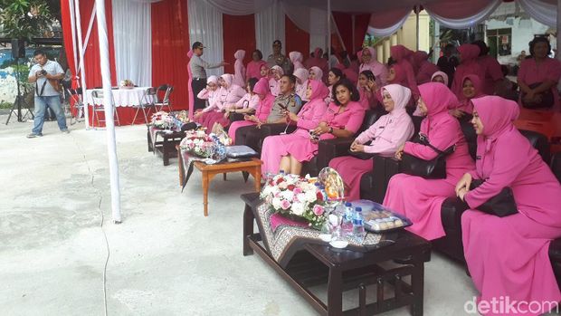 Istri Kapolda Resmikan Taman Baca Kemala Bhayangkari di Johar Baru