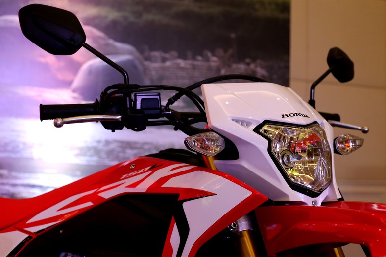 Honda CRF150L Foto: Ari Saputra Honda CRF150L Foto: Ari Saputra