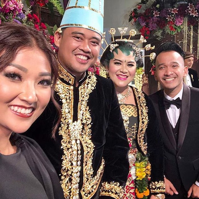 Groginya Ruben Onsu dan Gelagapannya Sarwendah di Pelaminan Kahiyang