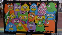 Ini doodle karya Hana Madness. Foto: Tia Agnes/ detikHOT