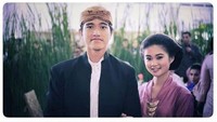 Kaesang juga pernah membawa Felicia menjadi pendamping pengantin. Foto: Instagram/kaesangp