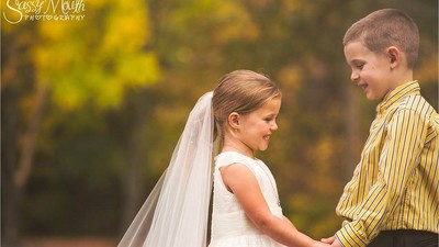 Harunya Wedding Photoshoot Bocah 5 Tahun dengan Cacat Jantung Bawaan