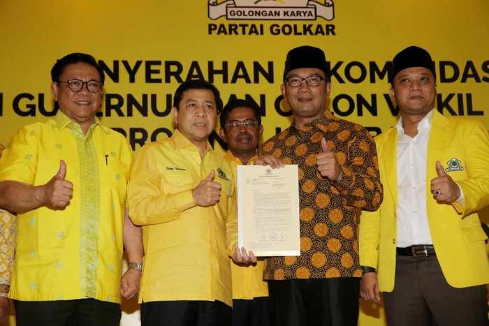 Isu akan Jadi Kader Golkar, Ini Kata Ridwan Kamil