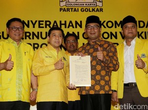 Dukung Ridwan Kamil, Novanto: Kami Ingin Menang