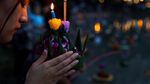 Foto: Uniknya Festival Loy Krathong di Thailand