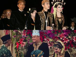 Membandingkan Momen Resepsi Nikah Gibran dan Kahiyang