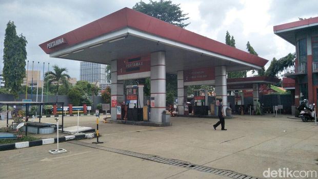 Melihat SPBU di Matraman yang 'Gugat' Bina Marga DKI