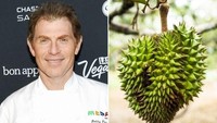Buah favorit orang Indonesia, durian, rupanya jadi makanan yan dibenci Bobby Flay. Durian mengerikan. Saya tidak ingin berada di sekitarnya, ungkap chef 52 tahun ini. Foto: People