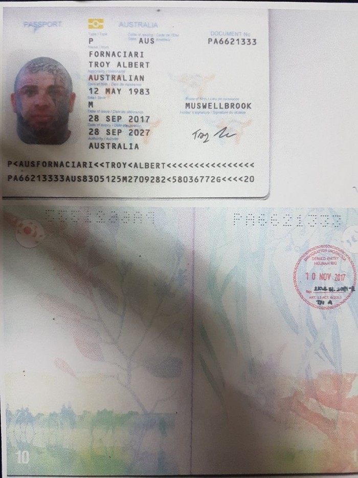 WN Australia Bercatatan Kriminal Ditolak Masuk ke Bali