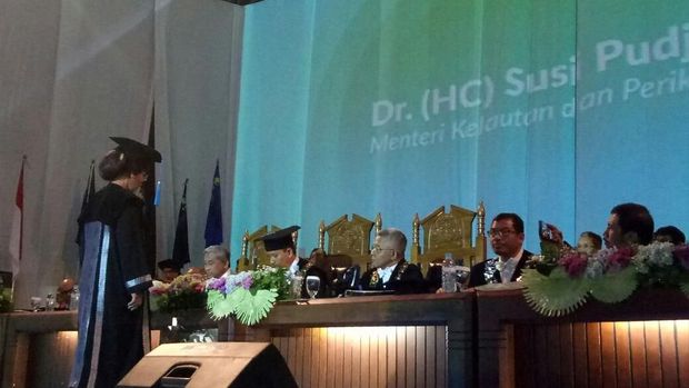 Ini Kata Susi Tentang Gelar Doktor Honoris Causa yang Diterimanya