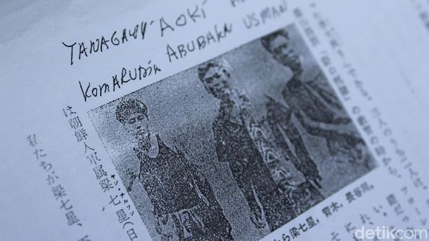 berkas sejarah tentang ketiga pahlawan itu