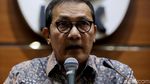 Ekspresi Pimpinan KPK Saat Umumkan Novanto Tersangka Lagi