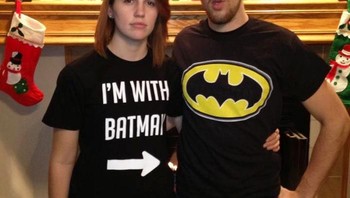 Bersama Batman. Foto: istimewa