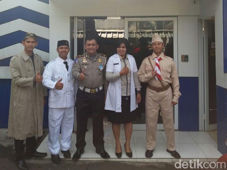 Di Hari Pahlawan, Bung Karno Hingga Bung Tomo Ada di Polres Depok Di Hari Pahlawan, Bung Karno Hingga Bung Tomo Ada di Polres Depok