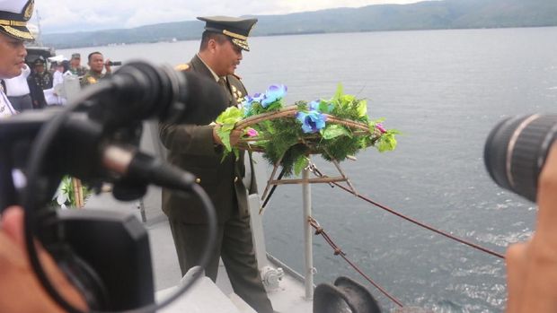 Kenang Laksamana Malayahati, Pangdam Tabur Bunga di Laut Aceh