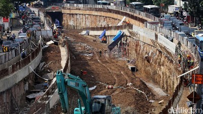 Mengintip Perkembangan Proyek Underpass Mampang