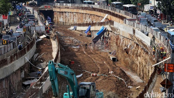 Mengintip Perkembangan Proyek Underpass Mampang