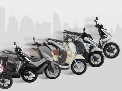 10 Motor Terlaris Bulan April 2018