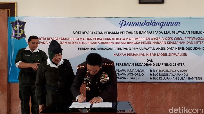 Pemkot Surabaya Buka Akses 1.000 CCTV ke Polisi Pemkot Surabaya Buka Akses 1.000 CCTV ke Polisi