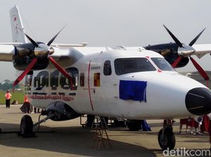 Meksiko Langsung Beli Pesawat N-219 Nurtanio yang Diresmikan Jokowi