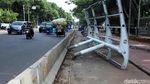 Pedestrian di Depan Masjid Istiqlal Diperlebar